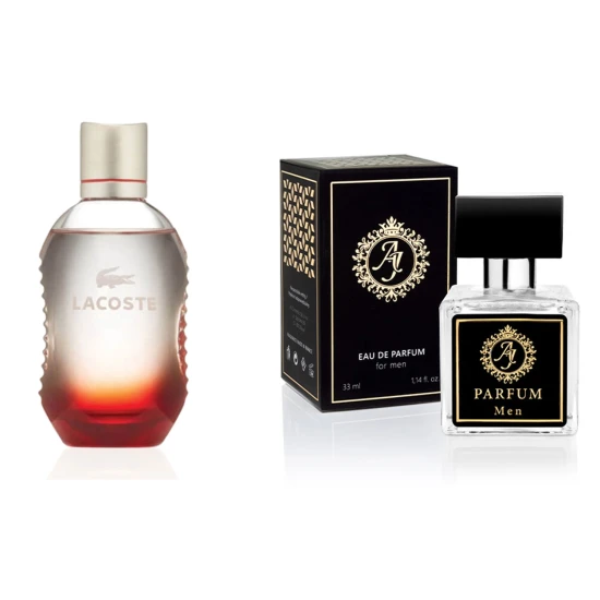 AJ Deluxe Nr314 kvepalai įkvėpti  Lacoste - Style in Play (Red) 50 ml AJ Deluxe Vyrams French Perfumes