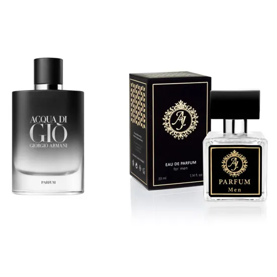 AJ Deluxe Nr329 kvepalai įkvėpti Giorgio Armani Acqua Di Gio Parfum 33 ml AJ Deluxe Vyrams French Perfumes