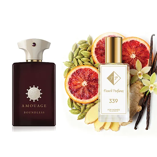 Nr339 kvepalai įkvėpti Amouage Boundless Edp (Unisex) 60 ml FP Unisex French Perfumes