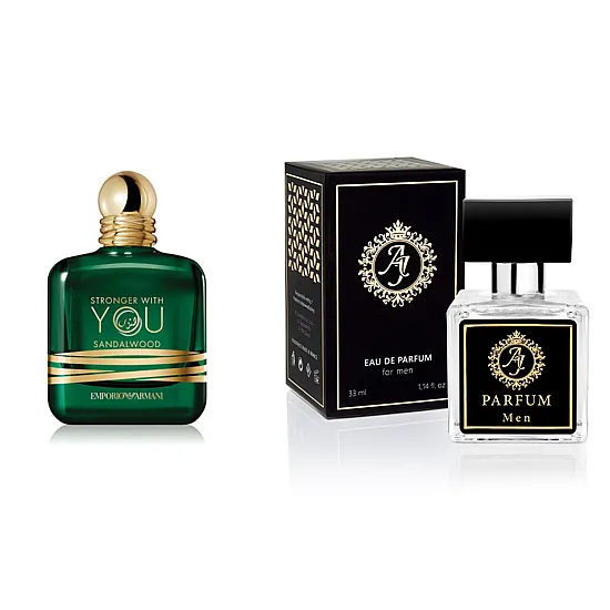 AJ Deluxe Nr343 kvepalai įkvėpti Armani - Stronger With You Sandalwood Edp 50 ml AJ Deluxe Vyrams French Perfumes