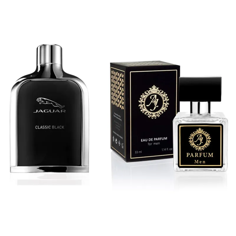 AJ Deluxe Nr424 kvepalai įkvėpti Jaguar - Classic Black 33 ml AJ Deluxe Vyrams French Perfumes
