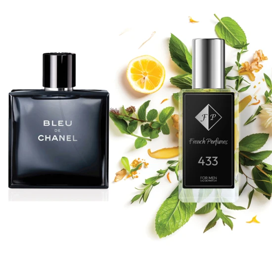 Nr433 kvepalai įkvėpti Chanel - Bleu de Chanel edt 2 ml