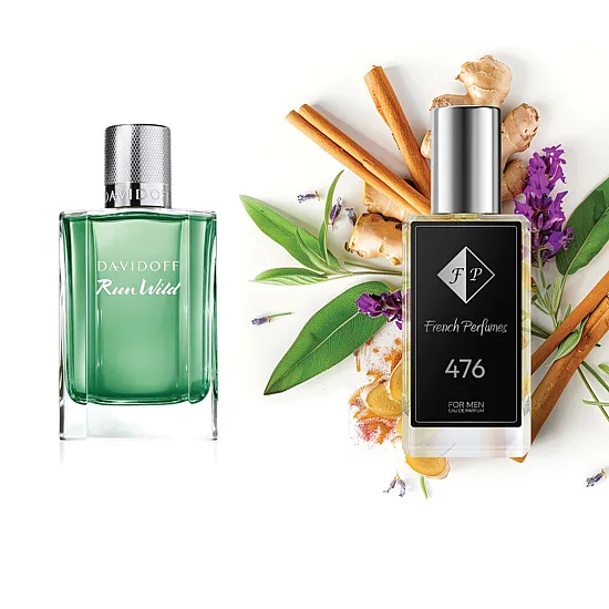 Nr476 kvepalai įkvėpti Davidoff - Run Wild For Him 104 ml