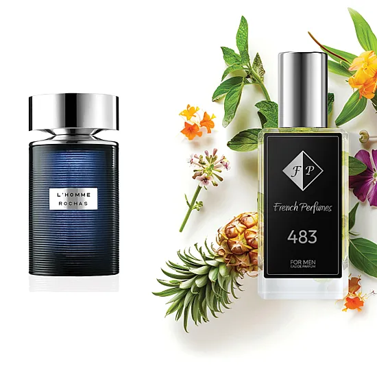 Nr483 kvepalai įkvėpti Rochas - L’Homme Rochas 104 ml