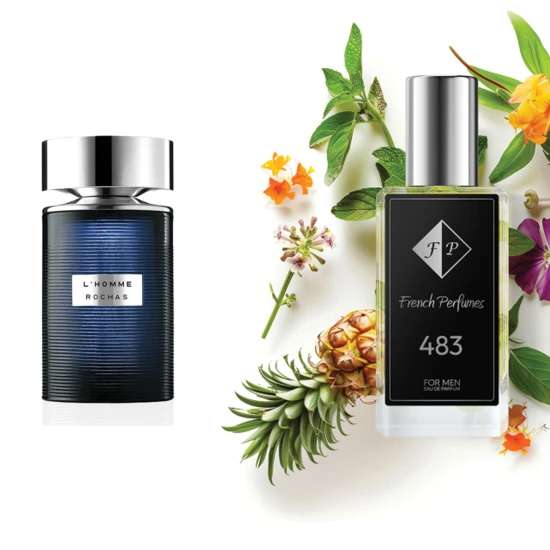 Nr483 kvepalai įkvėpti Rochas - L’Homme Rochas 2 ml