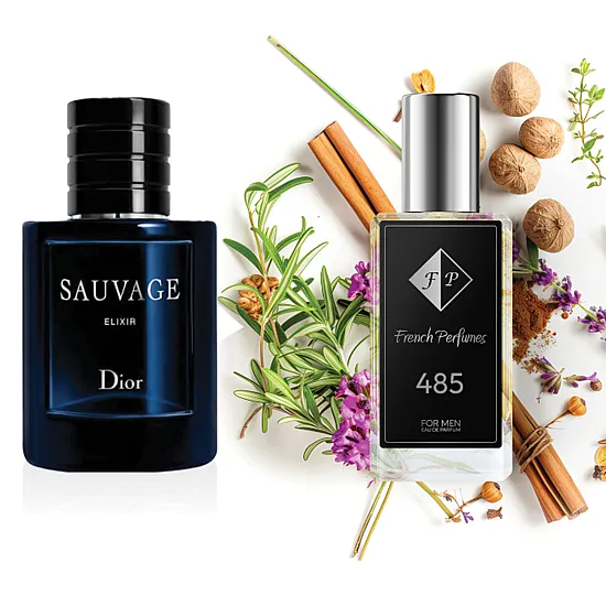 No485 parfüüm inspireeritud Diorist - Sauvage Elixir 2 ml