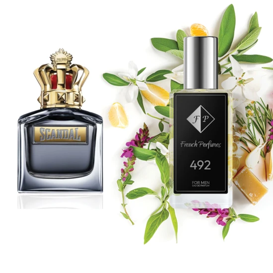 Nr492 kvepalai įkvėpti ean Paul Gaultier - Scandal Pour Homme 104 ml