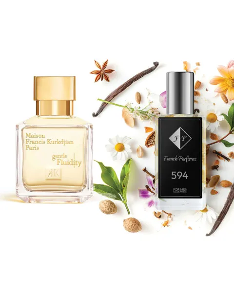Nr594 kvepalai įkvėpti Maison Francis Kurkdjian - Gentle Fluidity Gold ( UNISEX ) 33 ml