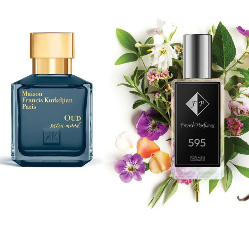 Nr595 kvepalai įkvėpti Maison Francis Kurkdjian - OUD Satin Mood ( UNISEX ) 33 ml