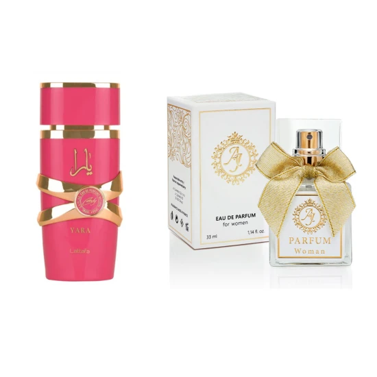 AJ Deluxe Nr786 kvepalai įkvėpti Lattafa Yara Candy 50 ml AJ Deluxe Moterims French Perfumes