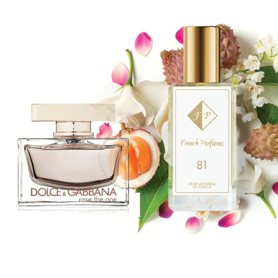 Nr. 81 kvepalai įkvėpti Dolce&Gabbana – Rose the One 104 ml