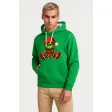 Зелёный свитшот с капюшоном «Гринч»