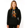 Black Hooded Sweatshirt Ginger Cookie