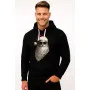 Black Hooded Sweatshirt 