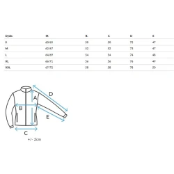 Moteriška dygsniuota balta striukė Moli