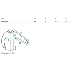 Moteriški juodi languoti marškiniai Esli