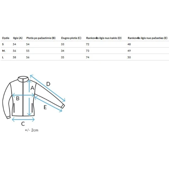 Moteriška mėlyną bomber stiliaus striukė Alesa Moteriškos striukės