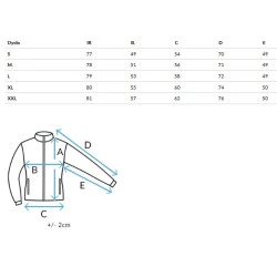 Damski pikowana brązowa kurtka Nomi
