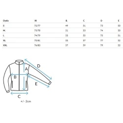 Kobieta pikowana czarna kurtka Almi