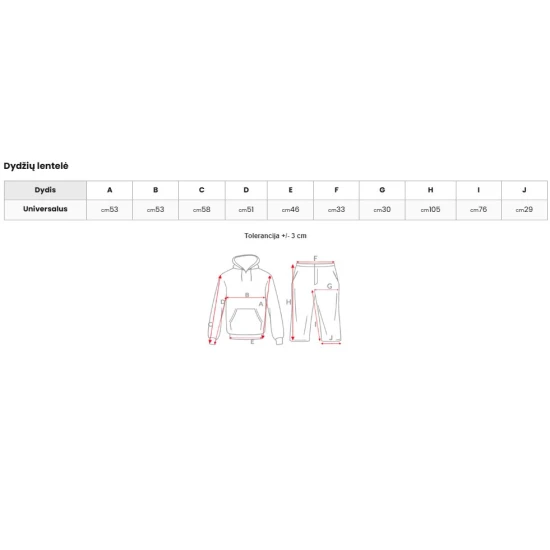 Moteriškas dviejų dalių pilkas komplektas Emilin Moteriški komplektai