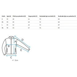 Moteriška dygsniuota juoda striukė Bela