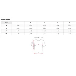 Vyriška balta oversize marškinėliai „Perfect“