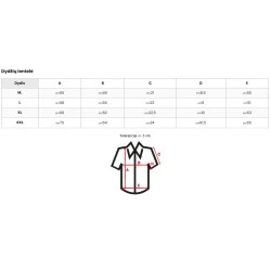 Vyriški juodi polo marškinėliai Skull