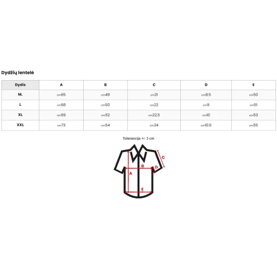 Vyriški juodi polo marškinėliai Tice POLO marškinėliai