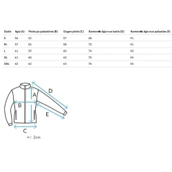 Damska czarna kurtka przejściowa Aron