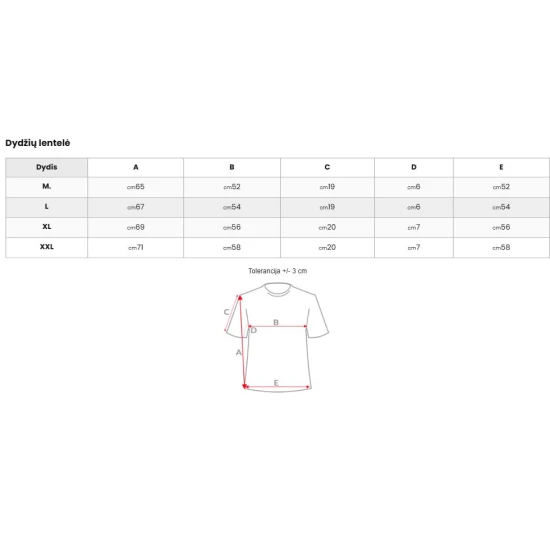 Vyriški balti/tamsiai mėlyni marškinėliai Billy Marškinėliai