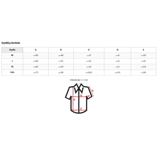 Vyriški juodi polo marškinėliai Adison POLO marškinėliai