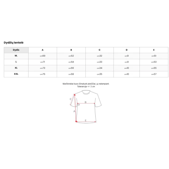 Vyriški balti-juodi marškinėliai Dilan Marškinėliai