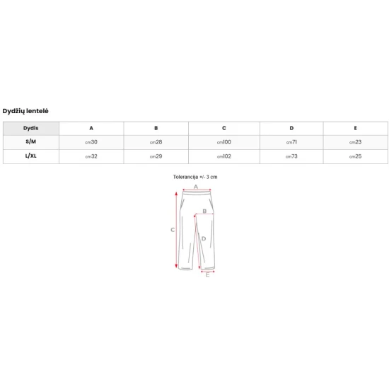 Moteriškos rusvos kelnės Elin Džinsai ir Kelnės