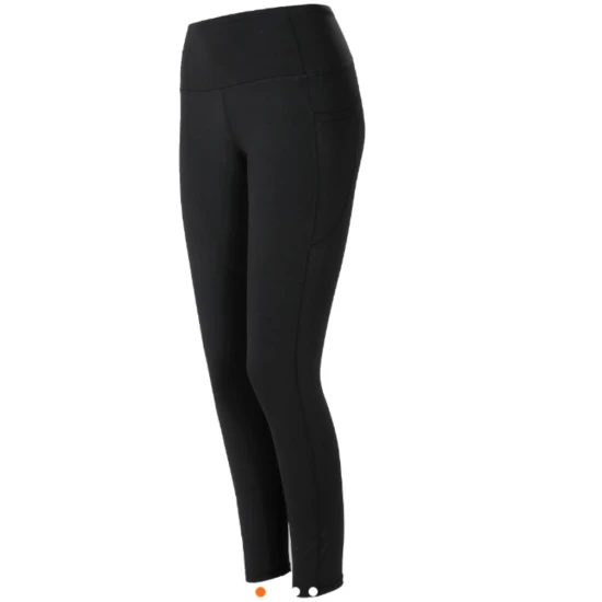 Moteriškos juodos spalvos sportinės kelnės Nomi Laisvalaikio kelnės