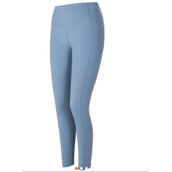 Moteriškos mėlynos spalvos sportinės kelnės Nomi Laisvalaikio kelnės