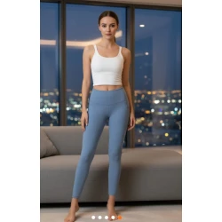 Moteriškos mėlynos spalvos sportinės kelnės Nomi