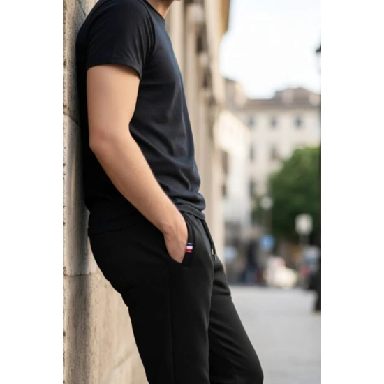 Vyriškos juodos kelnės Reben