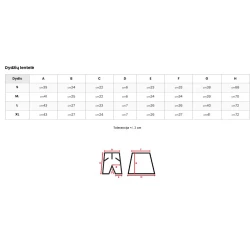 Moteriškas mėtinės spalvos sijonas- šortai Melin