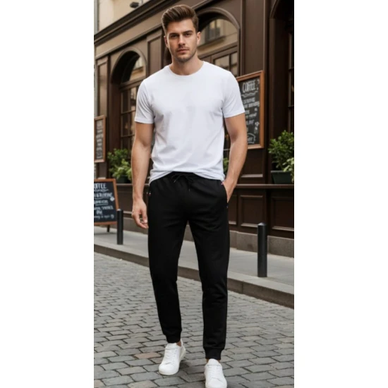 Vyriškos juodos kelnės Norman Kelnės