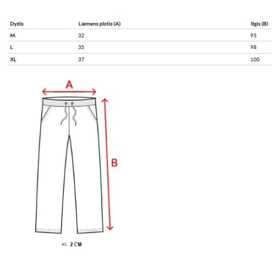 Vyriškos tamsiai mėlynos laisvalaikio kelnės Kenny Laisvalaikio kelnės