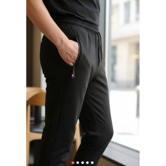 Vyriškos juodos kelnės Benet Laisvalaikio kelnės