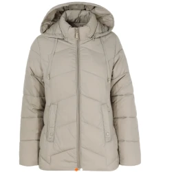 Rusvos spalvos moteriška striukė Camil