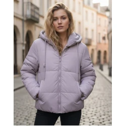 Rožinės spalvos moteriška striukė Alin