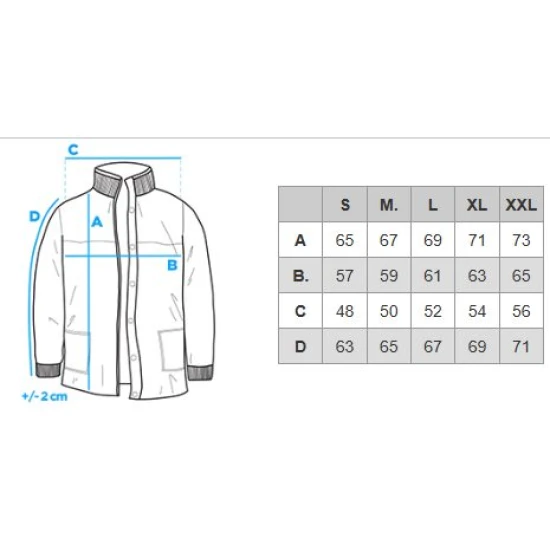 Vyriška tamsiai mėlyna striukė Eden