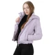 Šviesiai violetinės spalvos moteriška striukė Grand
