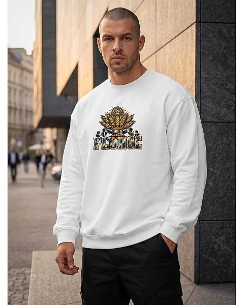 Men's white sweater, Plungė