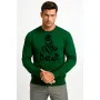 Dark green hooded sweatshirt Dakar (black)