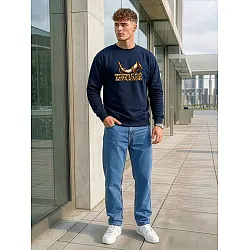 Vyriškas tamsiai mėlynos spalvos džemperis Tauragė