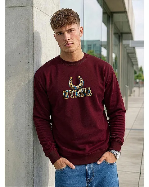 Men’s burgundy sweater, Utena