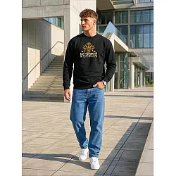 Vyriškas juodos spalvos džemperis Plungė